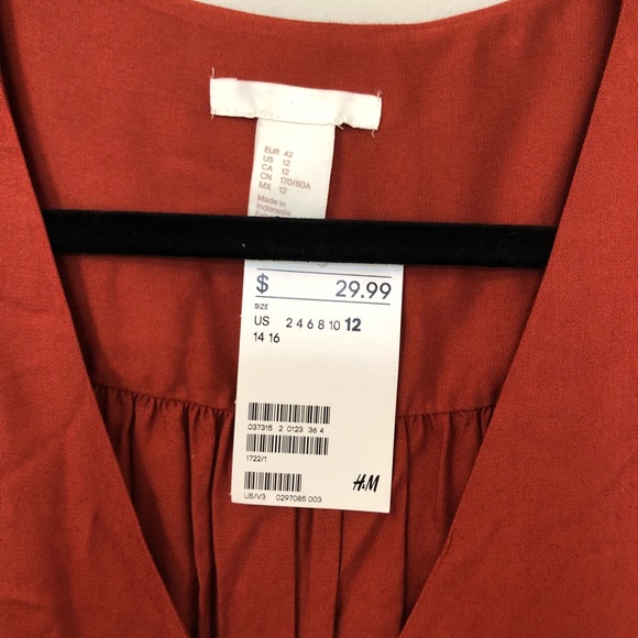 Rust L/S Romper - Picture 4 of 6